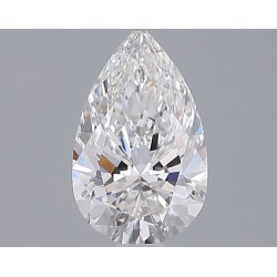 Diament laboratoryjny bezbarwny szlif gruszkowy, 1.33ct, VVS2, E, IGI LG737597899