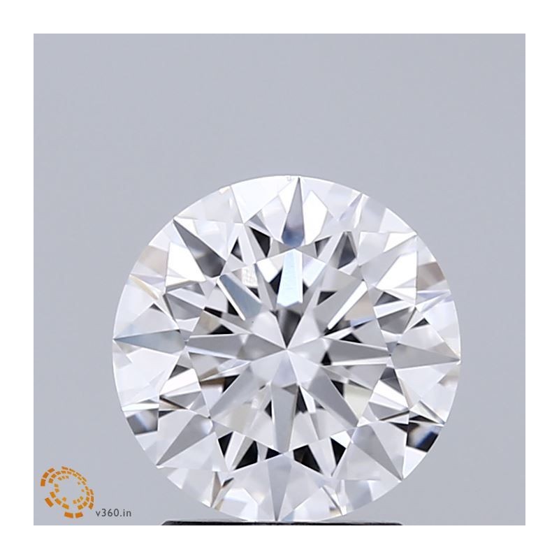 Diament laboratoryjny bezbarwny szlif okrągły, 2.03ct, VVS2, D, IGI LG739599959