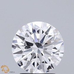 Diament laboratoryjny bezbarwny szlif okrągły, 2.03ct, VVS2, D, IGI LG741502727