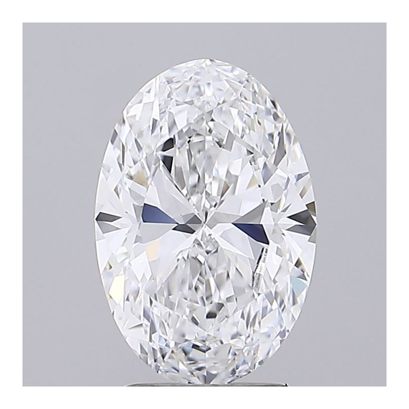 Diament laboratoryjny bezbarwny szlif owalny, 2.01ct, VVS1, F, IGI LG743533776