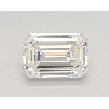 Diament laboratoryjny bezbarwny szlif szmaragdowy, 1.32ct, VVS2, F, IGI LG687569276