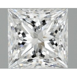 Diament laboratoryjny bezbarwny szlif princess, 2.06ct, VVS2, E, IGI LG706521388