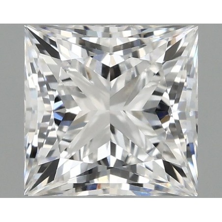Diament laboratoryjny bezbarwny szlif princess, 1.55ct, VVS2, E, IGI LG707520826