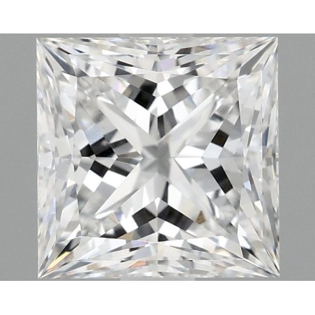 Diament laboratoryjny bezbarwny szlif princess, 1.58ct, VVS2, D, IGI LG705524184