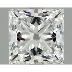 Diament laboratoryjny bezbarwny szlif princess, 2.04ct, VVS2, D, IGI LG708584041