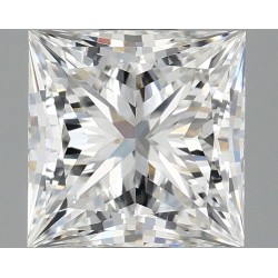 Diament laboratoryjny bezbarwny szlif princess, 1.07ct, VVS2, E, IGI LG708583205