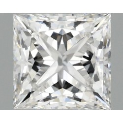 Diament laboratoryjny bezbarwny szlif princess, 1.57ct, VVS2, E, IGI LG708581886