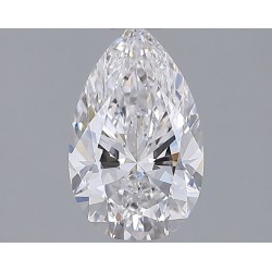 Diament laboratoryjny bezbarwny szlif gruszkowy, 1.31ct, VVS1, D, IGI LG726512270