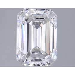 Diament laboratoryjny bezbarwny szlif szmaragdowy, 1.76ct, VVS2, E, IGI LG727573190