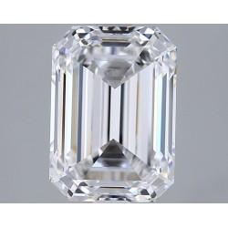 Diament laboratoryjny bezbarwny szlif szmaragdowy, 2.71ct, VVS2, E, GIA 1535146364