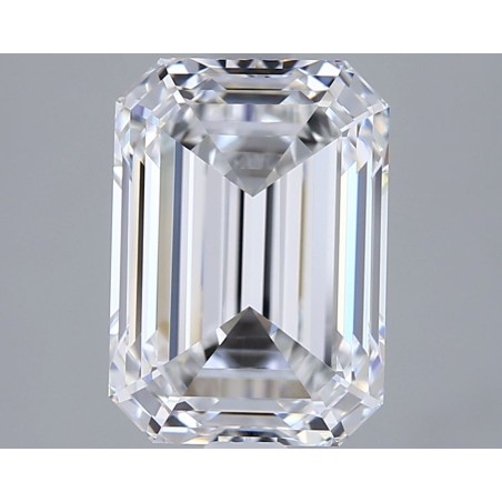Diament laboratoryjny bezbarwny szlif szmaragdowy, 2.71ct, VVS2, E, GIA 1535146364