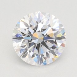 Diament laboratoryjny bezbarwny szlif okrągły, 1.21ct, IF, D, IGI LG618454567
