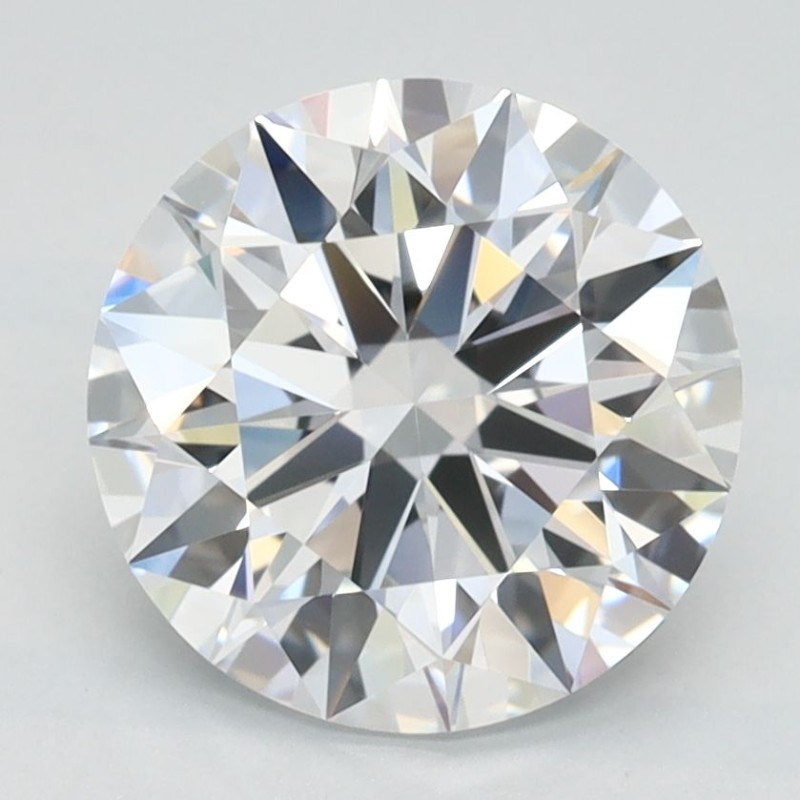 Diament laboratoryjny bezbarwny szlif okrągły, 2.05ct, IF, D, IGI LG712588664