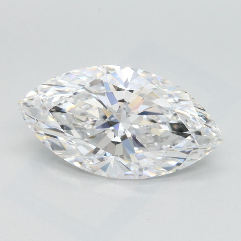 Diament laboratoryjny bezbarwny markiza, 2.03ct, VVS1, D, IGI LG712588696