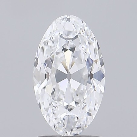 Diament laboratoryjny bezbarwny szlif owalny, 1.51ct, VVS2, D, IGI LG732571681
