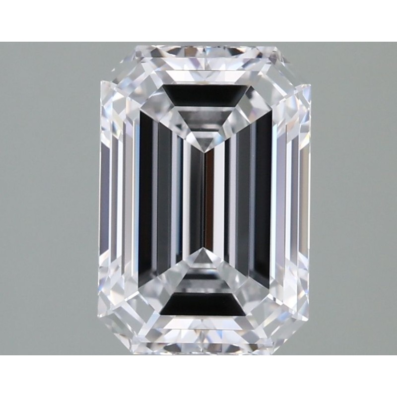 Diament laboratoryjny bezbarwny szlif szmaragdowy, 2.21ct, VVS2, D, GIA 2537293461