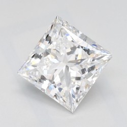 Diament laboratoryjny bezbarwny szlif princess, 1.48ct, VVS1, D, IGI LG712569485