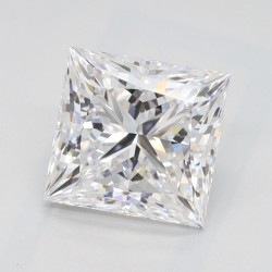 Diament laboratoryjny bezbarwny szlif princess, 1.53ct, VVS1, D, IGI LG712569486