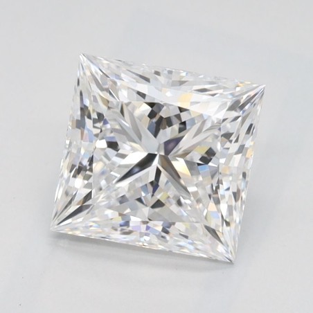 Diament laboratoryjny bezbarwny szlif princess, 1.53ct, VVS1, D, IGI LG712569486