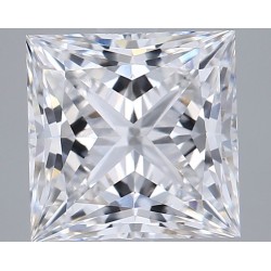 Diament laboratoryjny bezbarwny szlif princess, 2.22ct, VVS1, E, GIA 3535315628