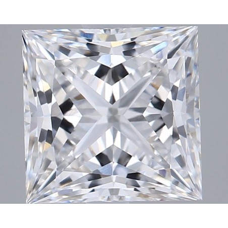 Diament laboratoryjny bezbarwny szlif princess, 2.22ct, VVS1, E, GIA 3535315628