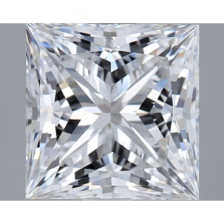 Diament laboratoryjny bezbarwny szlif princess, 2.04ct, VVS2, D, GIA 5536085058