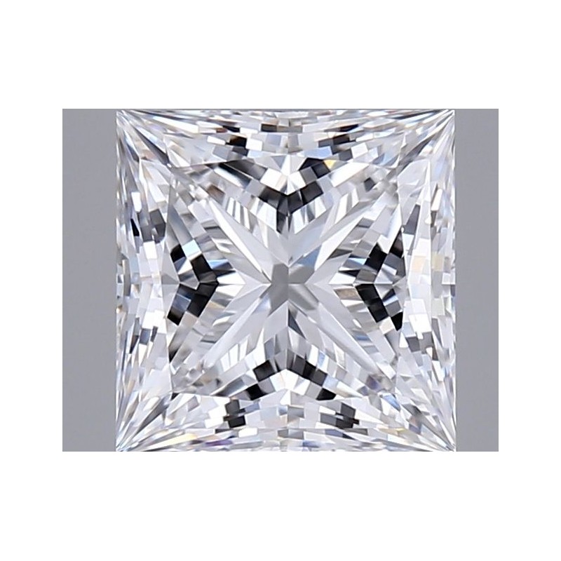 Diament laboratoryjny bezbarwny szlif princess, 2.03ct, VVS2, D, GIA 2534084924