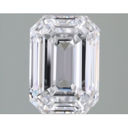 Diament laboratoryjny bezbarwny szlif szmaragdowy, 2.51ct, VVS1, D, GIA 7536296883