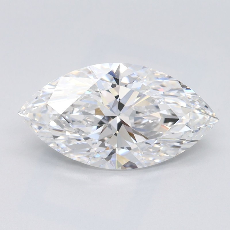 Diament laboratoryjny bezbarwny markiza, 2.02ct, VVS1, D, IGI LG712588692