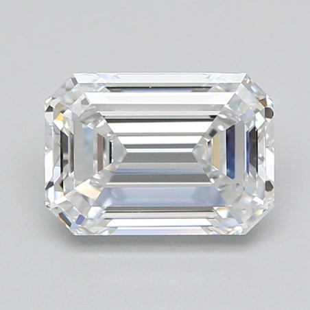 Diament laboratoryjny bezbarwny szlif szmaragdowy, 2.75ct, VVS1, D, GIA 5533298158