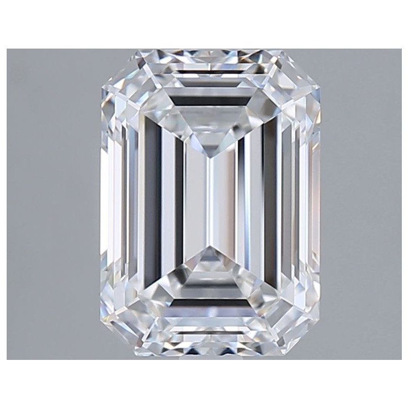 Diament laboratoryjny bezbarwny szlif szmaragdowy, 2.67ct, VVS2, E, GIA 6532298219