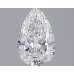 Diament laboratoryjny bezbarwny szlif gruszkowy, 1.3ct, VVS2, D, IGI LG728516652