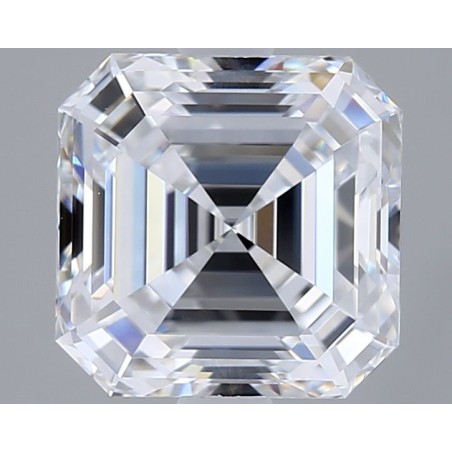 Diament laboratoryjny bezbarwny asscher, 2.2ct, VVS2, D, GIA 5536136340