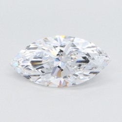 Diament laboratoryjny bezbarwny markiza, 1.58ct, VVS1, F, IGI 607371151