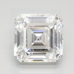 Diament laboratoryjny bezbarwny Asscher, 2ct, VVS2, D, IGI LG713523444