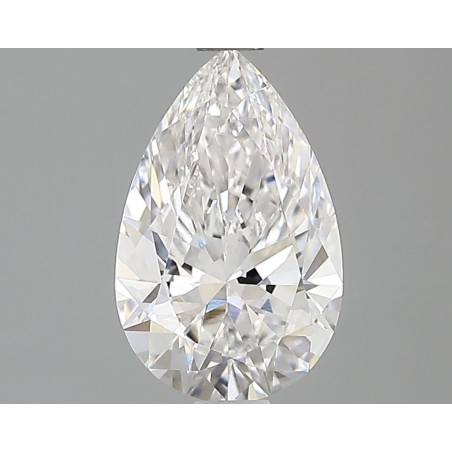Diament laboratoryjny bezbarwny szlif gruszkowy, 1.31ct, VVS2, E, IGI LG742512964