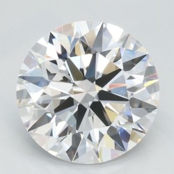 Diament laboratoryjny bezbarwny szlif okrągły, 2.1ct, VVS1, D, IGI LG713522939