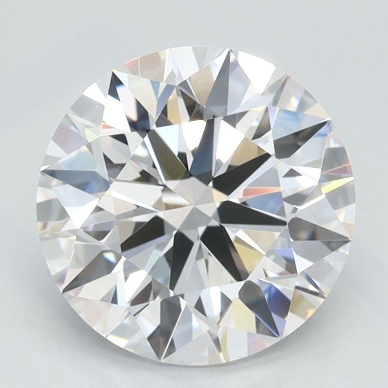 Diament laboratoryjny bezbarwny szlif okrągły, 2.1ct, VVS1, D, IGI LG713522939