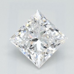 Diament laboratoryjny bezbarwny szlif princess, 1.09ct, VVS1, D, IGI LG713528566