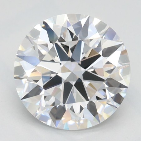 Diament laboratoryjny bezbarwny szlif okrągły, 2.13ct, VVS1, D, IGI LG713522942