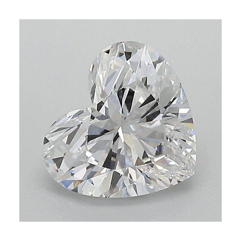 Diament laboratoryjny bezbarwny serce, 1.23ct, VVS1, D, IGI LG578330085