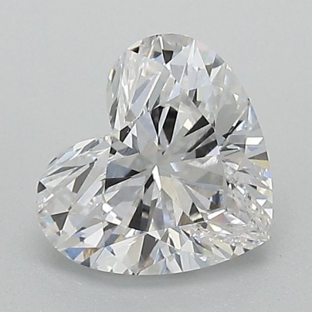Diament laboratoryjny bezbarwny serce, 1.23ct, VVS1, D, IGI LG578330085