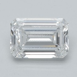 Diament laboratoryjny bezbarwny szlif szmaragdowy, 1.52ct, VVS1, F, IGI LG541282429