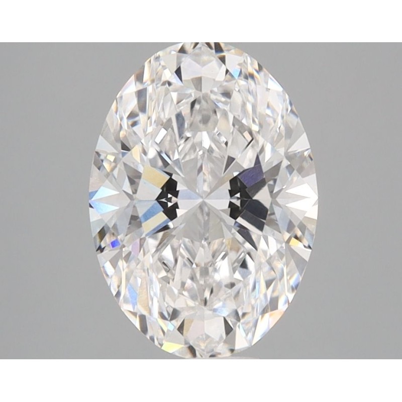 Diament laboratoryjny bezbarwny szlif owalny, 2.07ct, VVS2, D, IGI LG695520091