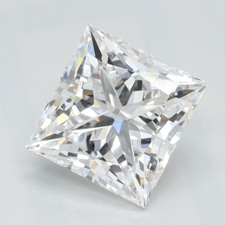 Diament laboratoryjny bezbarwny szlif princess, 1.01ct, VVS1, D, IGI LG713528562