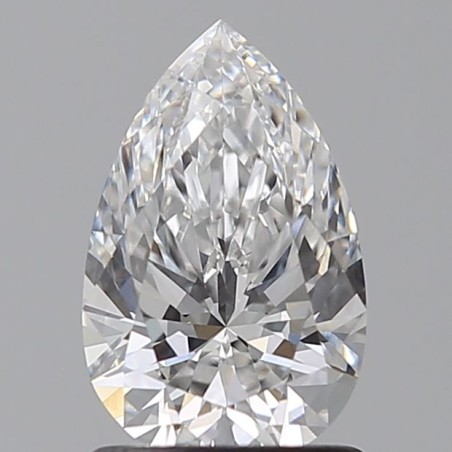Diament laboratoryjny bezbarwny szlif gruszkowy, 1.17ct, VVS2, D, IGI LG657416345