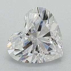 Diament laboratoryjny bezbarwny serce, 1.27ct, VVS1, E, IGI LG575383078