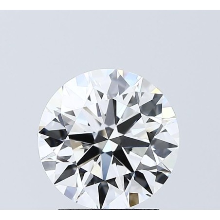 Diament laboratoryjny bezbarwny szlif okrągły, 2.02ct, VVS2, D, IGI LG739583356