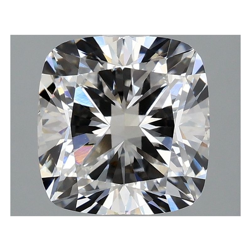 Diament laboratoryjny bezbarwny szlif poduszkowy brylantowy, 2.08ct, VVS2, E, IGI LG640456856