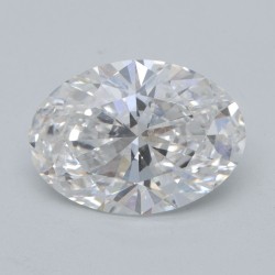 Diament laboratoryjny bezbarwny szlif owalny, 1.46ct, VVS1, F, IGI LG560215280